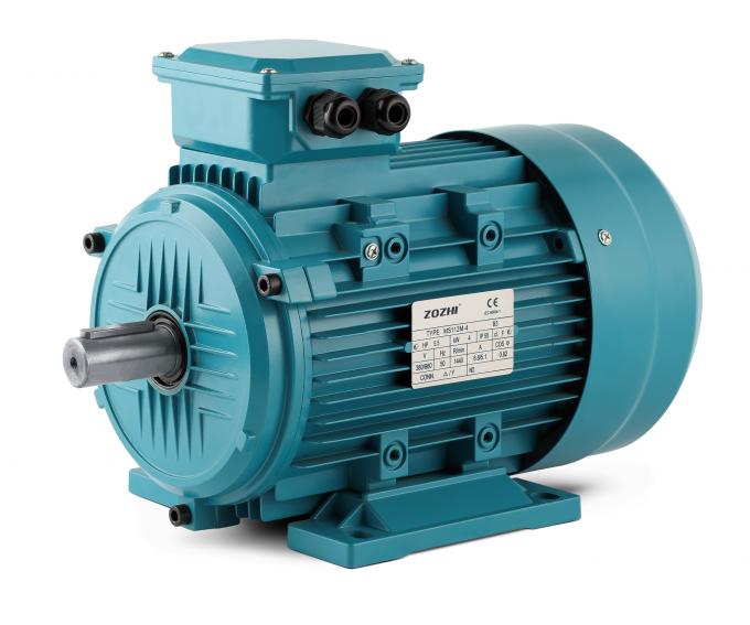 Motor AC Listrik 2,2 KW 3HP Fase Tunggal 380V 50HZ 2300 RPM Perumahan Aluminium Tertutup Tahan Ledakan 110V Motor Pompa 5KW 27