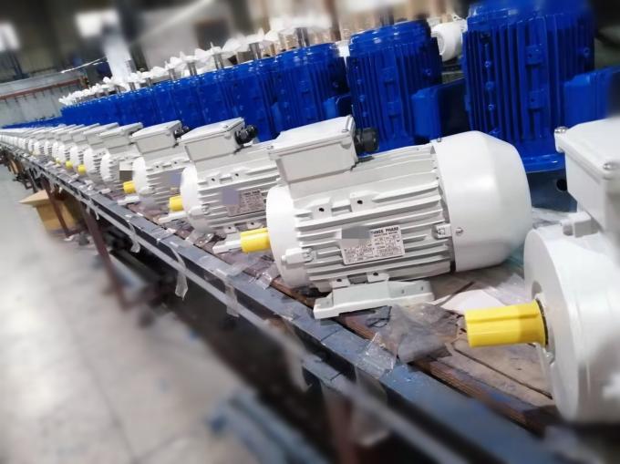 Motor AC Listrik 2,2 KW 3HP Fase Tunggal 380V 50HZ 2300 RPM Perumahan Aluminium Tertutup Tahan Ledakan 110V Motor Pompa 5KW 19