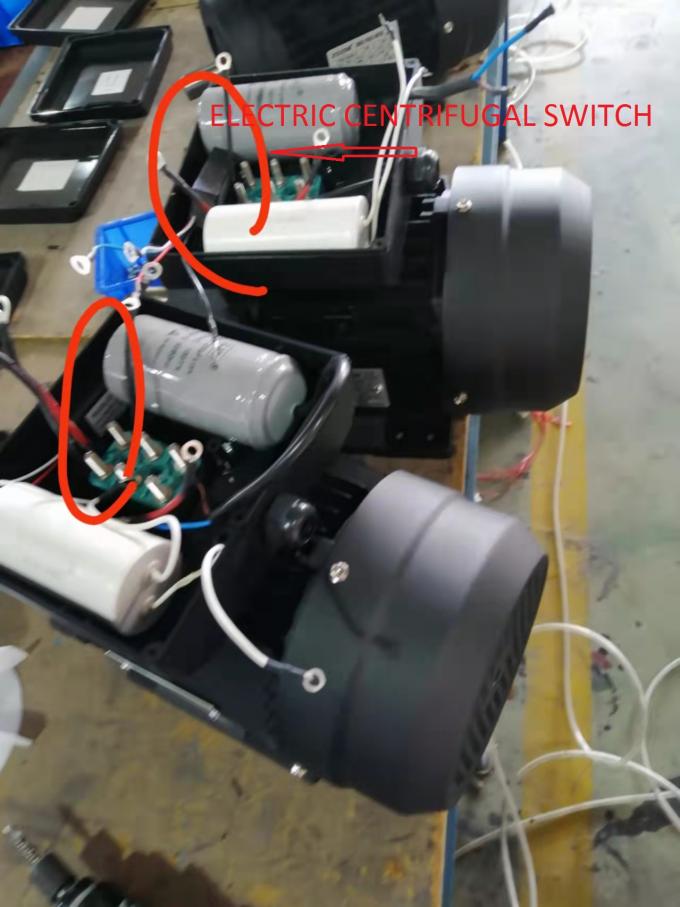 Motor AC Listrik 2,2 KW 3HP Fase Tunggal 380V 50HZ 2300 RPM Perumahan Aluminium Tertutup Tahan Ledakan 110V Motor Pompa 5KW 8