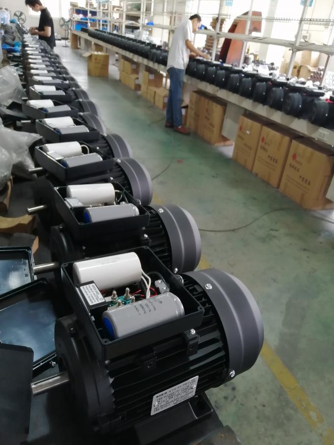 Motor AC Listrik 2,2 KW 3HP Fase Tunggal 380V 50HZ 2300 RPM Perumahan Aluminium Tertutup Tahan Ledakan 110V Motor Pompa 5KW 14