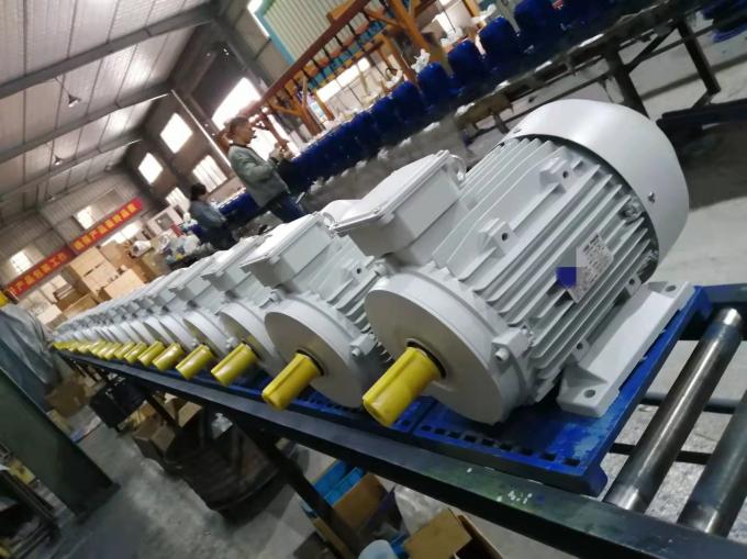 Motor AC Listrik 2,2 KW 3HP Fase Tunggal 380V 50HZ 2300 RPM Perumahan Aluminium Tertutup Tahan Ledakan 110V Motor Pompa 5KW 18