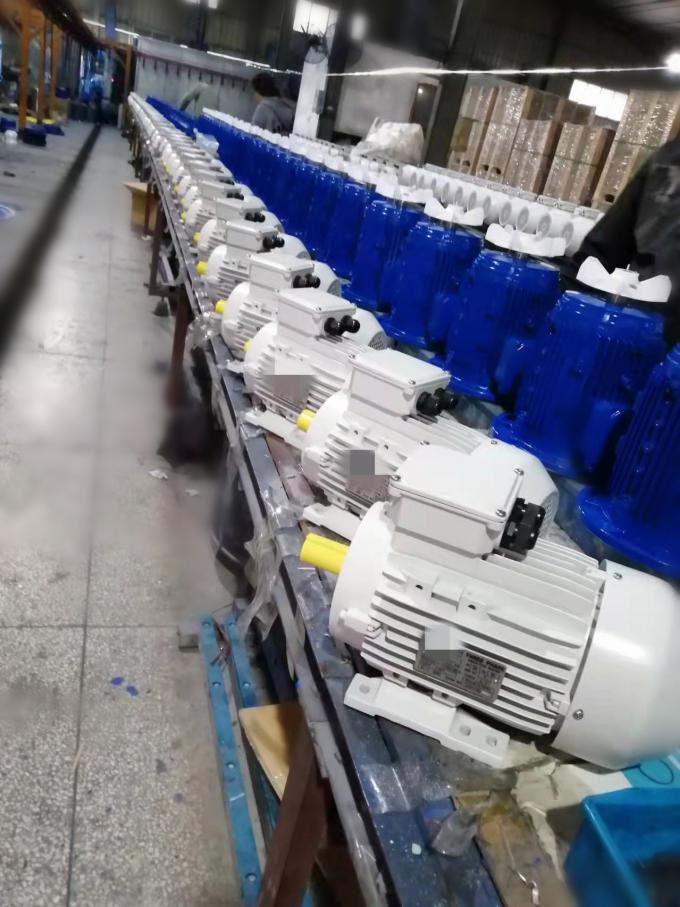 Motor AC Listrik 2,2 KW 3HP Fase Tunggal 380V 50HZ 2300 RPM Perumahan Aluminium Tertutup Tahan Ledakan 110V Motor Pompa 5KW 20