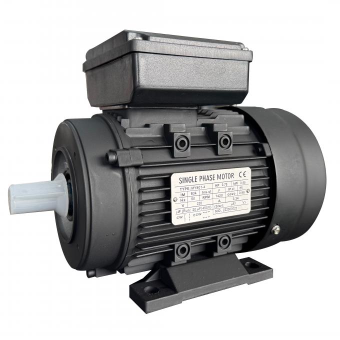 50Hz 0,55KW 0,75HP 1440rpm Kondensator Single-Phase-Start Run Asynchronous Induction Motor 220V/230V AC Voltage 60Hz Frekuensi Rated Power 1