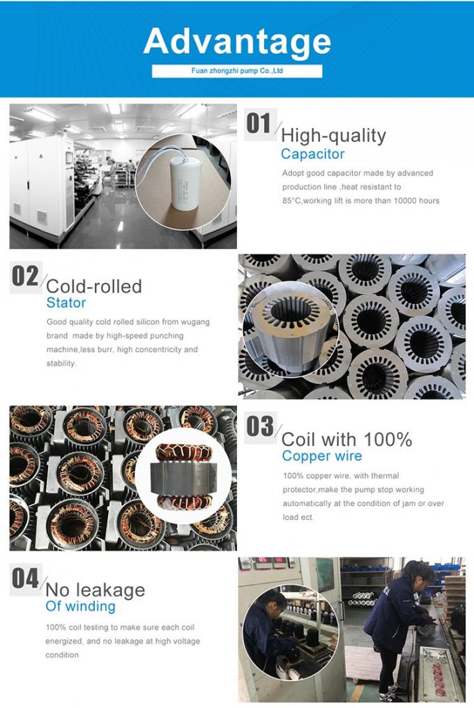 50Hz 0,55KW 0,75HP 1440rpm Kondensator Single-Phase-Start Run Asynchronous Induction Motor 220V/230V AC Voltage 60Hz Frekuensi Rated Power 16