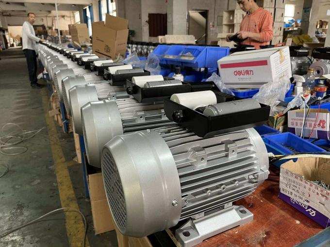 Motor Induksi Asinkron Kapasitor-Run 0.09kw 1500rpm Komersial B5 Tahan Air Tegangan AC 220V 60Hz Satu Fasa Kopi 1