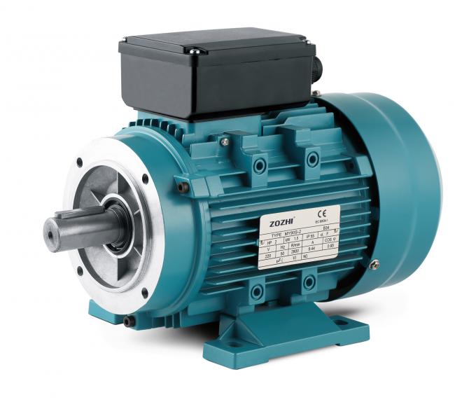 1hp 0,75kw 220V Single-Phase Induction Motor 3000rpm untuk Industri tertutup untuk kompresor udara 0