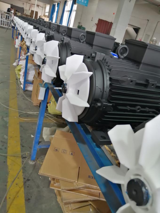 Motor Induksi Tahan Air 2.2kw 3hp 220V Fase Tunggal Capacitor-Run 1500rpm Kecepatan Terukur 60hz Frekuensi 5