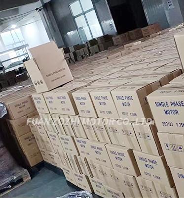 Motor Induksi Tahan Air 2.2kw 3hp 220V Fase Tunggal Capacitor-Run 1500rpm Kecepatan Terukur 60hz Frekuensi 7