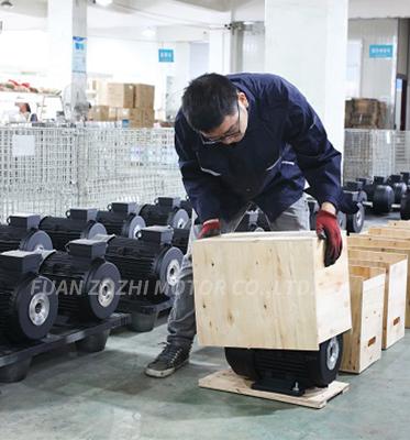 Motor Induksi Tahan Air 2.2kw 3hp 220V Fase Tunggal Capacitor-Run 1500rpm Kecepatan Terukur 60hz Frekuensi 8