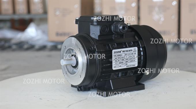 50Hz 60Hz Waterproof 0.09kw 0.12Hp Empat kutub Asynchronous Electric Motor 380V 1500RPM Tiga fase tertutup 220V AC Tegangan 0