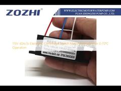 Aksesori Motor Sakelar Sentrifugal Elektronik 115V 40A/3s untuk Operasi 0-70℃