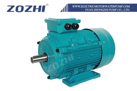 Motor Pompa Induksi Tiga Fasa 0.75KW 220/380V 1390 RPM Tahan Air Dudukan Flange IE2 ZOZHI