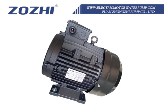 Motor Poros Kerongkongan Untuk Pembersih Tekanan Dan Pabrik Cuci 4KW 5.5HP B3 87/61 Poros Kerongkongan 24mm IP55 Perlindungan 1400rpm Tiga Fase 380V Untuk Interpump