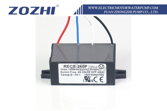 RECS-240P 230V Aksesoris Motor Switch Sentrifugal Elektronik dengan 120A/3s Max Current dan 2S ON/2S OFF MAX Frequency